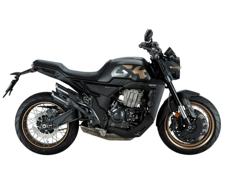 Мотоцикл ZONTES ZT350-GK (4T ZT184MP EFI) 17/17 ПТС (черный/золотой, заводская упаковка, 1560537-796-2791)