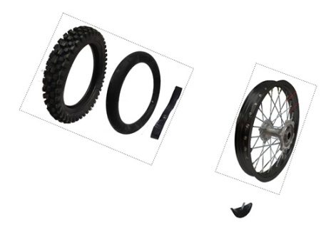 Заднее колесо Т4