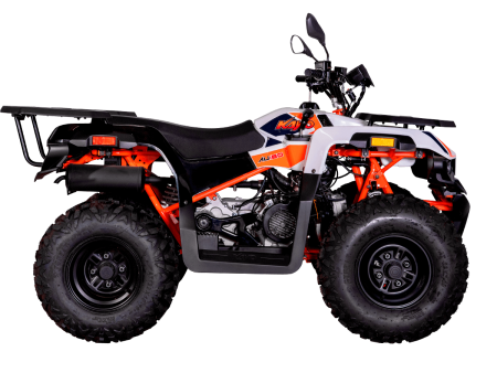 Квадрицикл KAYO AU180 (белый пластик 2024 г.) (ПТС) (, обрешетка, 1560012-824-9255)