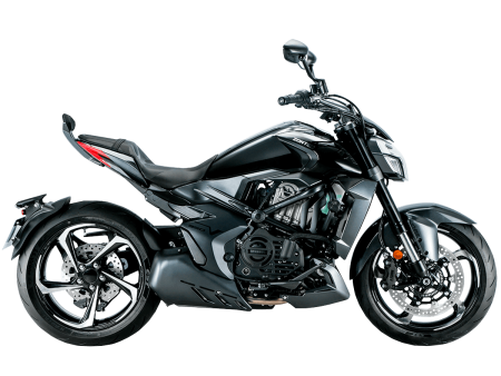 Мотоцикл ZONTES ZT350-V1 (4T ZT184MP EFI) 17/17 ПТС (черный, заводская упаковка, 1560537-796-2151)