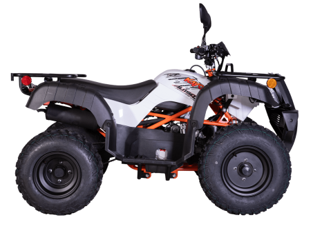 Квадрицикл KAYO AU150 (белый пластик 2024 г.) (ПТС) (, обрешетка, 1560012-824-7872)