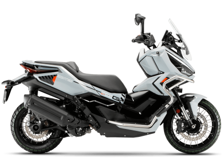 Максискутер ZONTES ZT368T-G (ZT1P79MP-A EFI 17/14 2026) ПТС (серый, заводская упаковка, 1560537-822-3864)