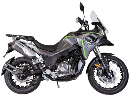 Мотоцикл CYCLONE RX401 (SR400GY-2E) 2025 ПТС (серый, обрешетка, 1560555-796-9294)