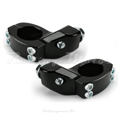Комплект крепежа для рулей 22 мм (7/8) CYCRA CRM (черный, , 140402-123-7026)