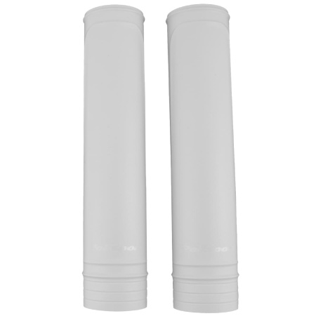 Защита перьев вилки POLISPORT (пластик)  (белый, , 6200469-876-8838)